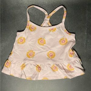 Carter’s Sunflower Peplum Top - Size 18mo
